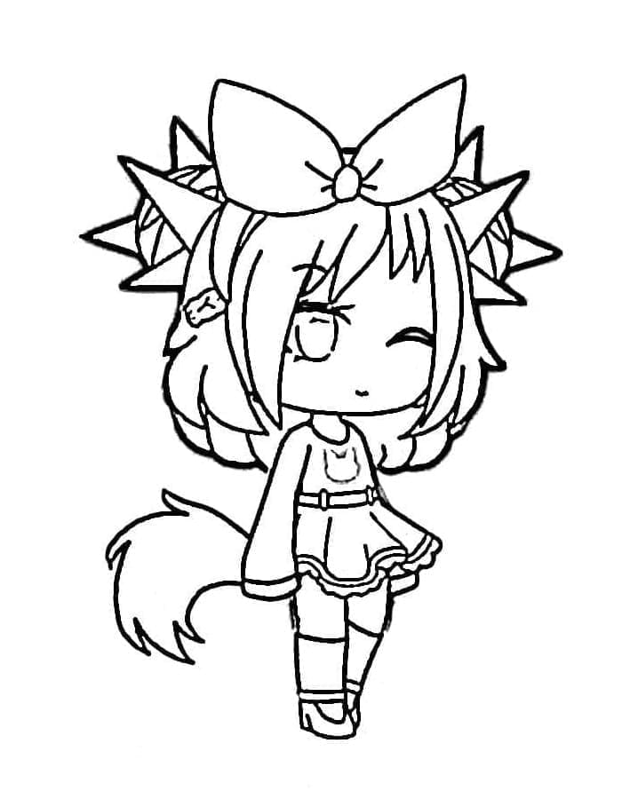 Nyomtatható Gacha Life