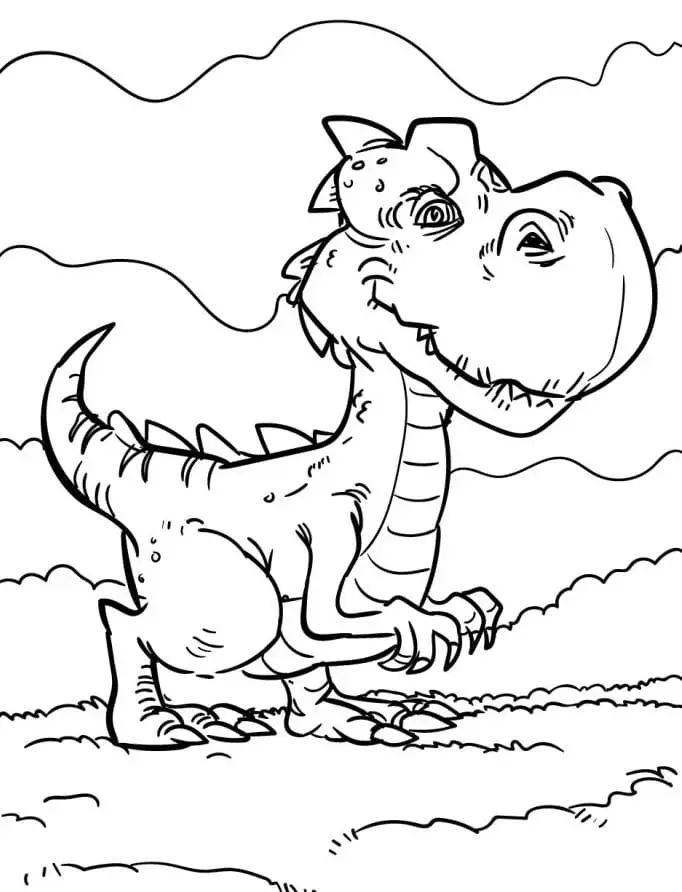 Nyomtatható T-Rex