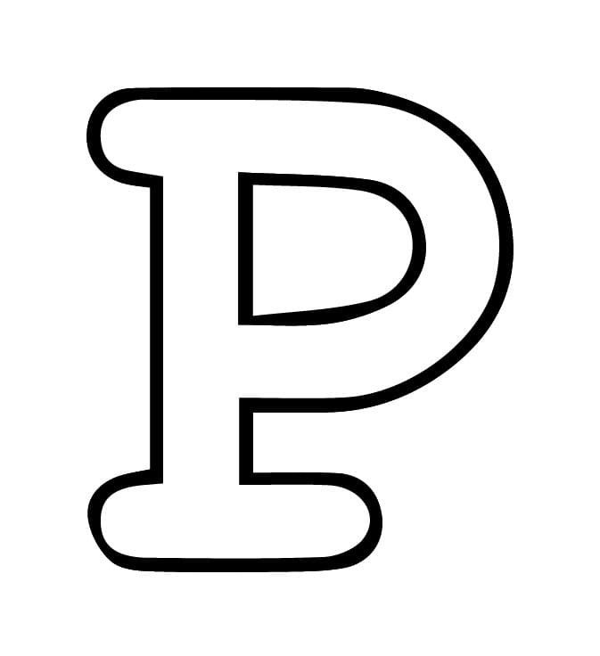 P betű ábécé