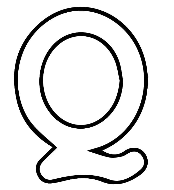 Q betű ábécé