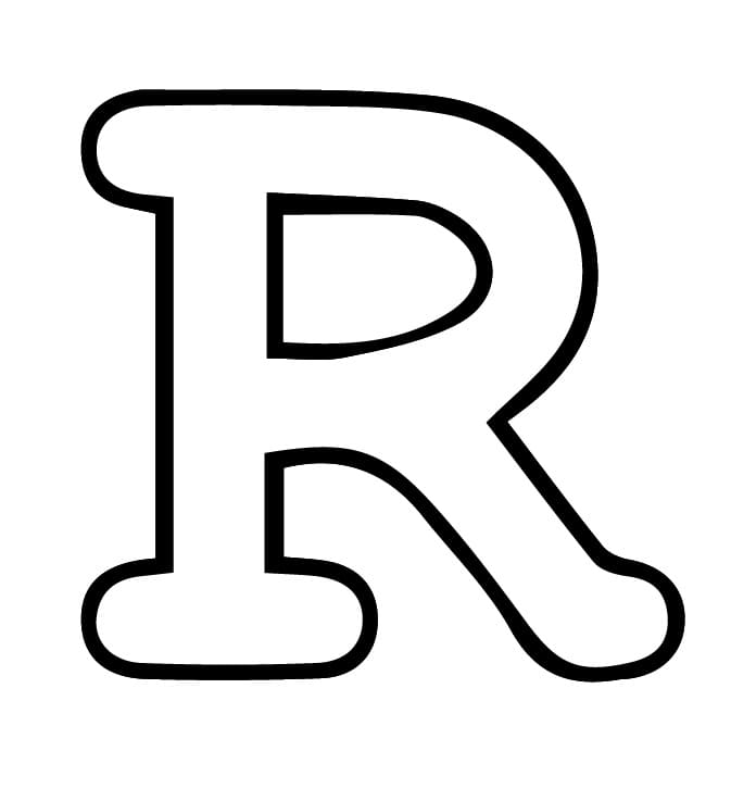 R betű ábécé