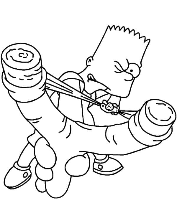 Simpson család ingyen színező