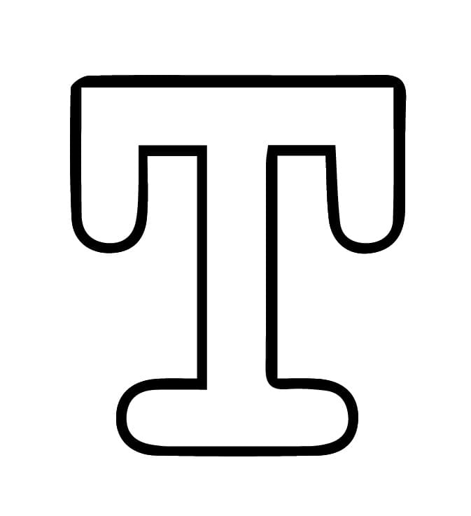 T betű ábécé