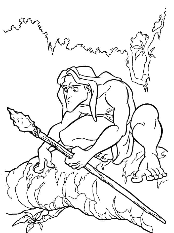 Tarzan színező