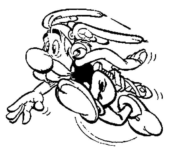 Asterix és Obelix nyomtatásra