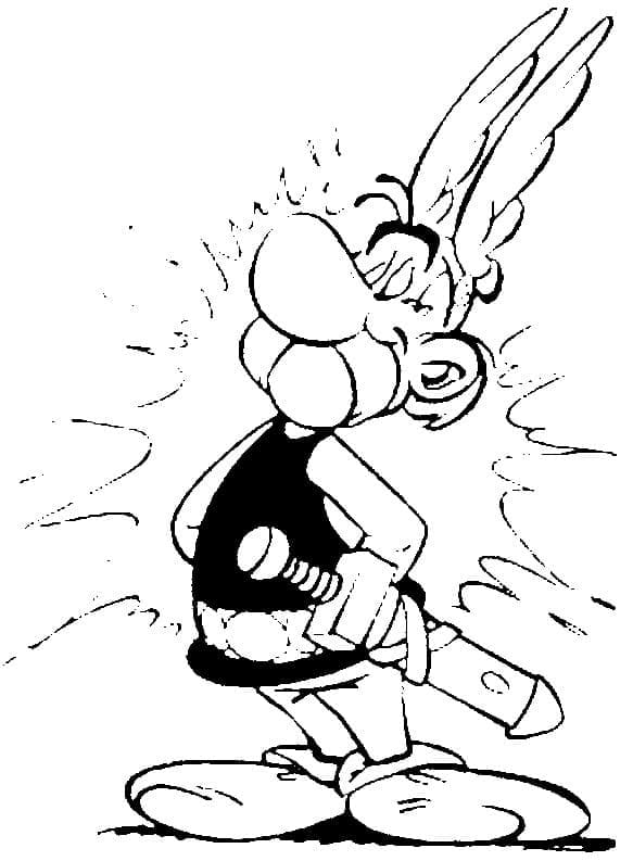 Asterix és Obelix nyomtatható kép