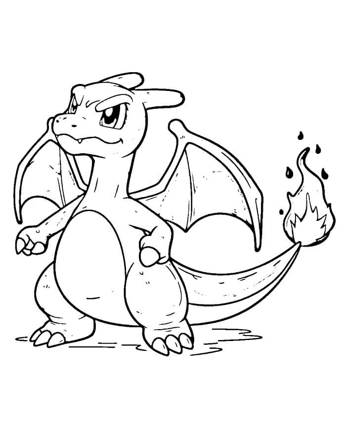 Charizard kép nyomtatáshoz