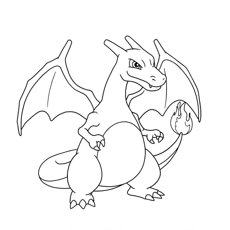 Charizard nyomtatáshoz