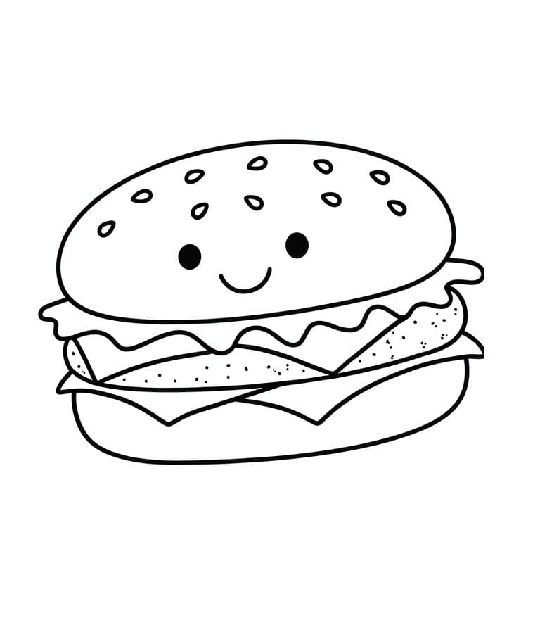 Egy nagyon aranyos hamburger