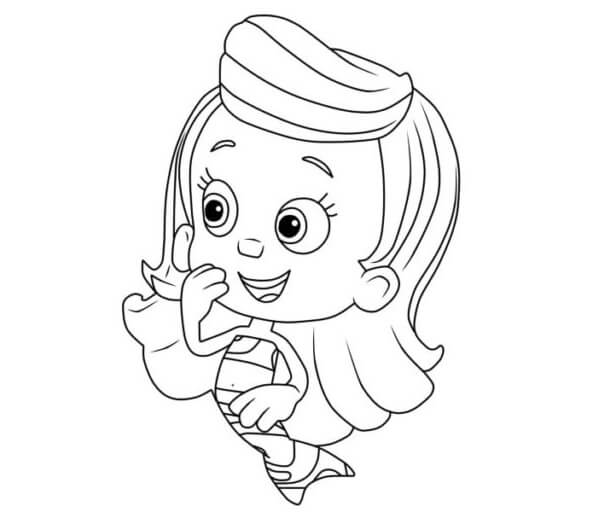 Gyerekeknek Bubbi Guppik Nyomtatható