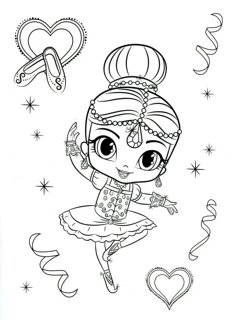 Ingyen nyomtatható Shimmer és Shine képek
