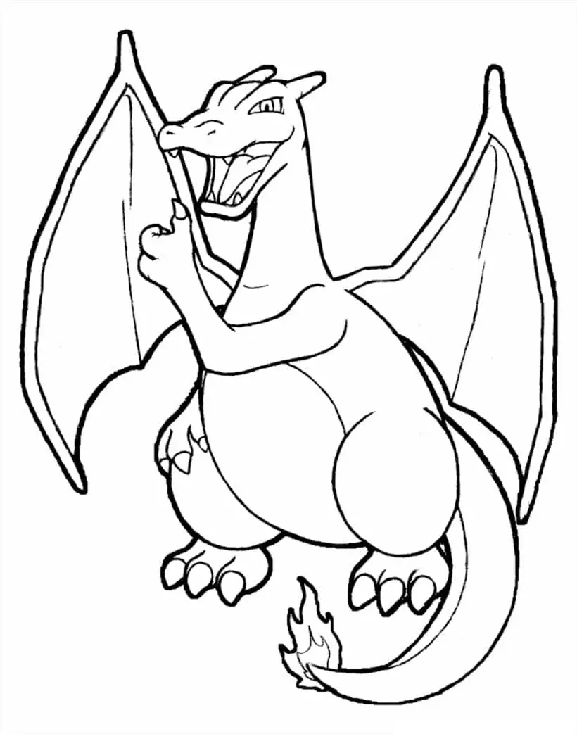 Ingyenes Charizard nyomtatásra