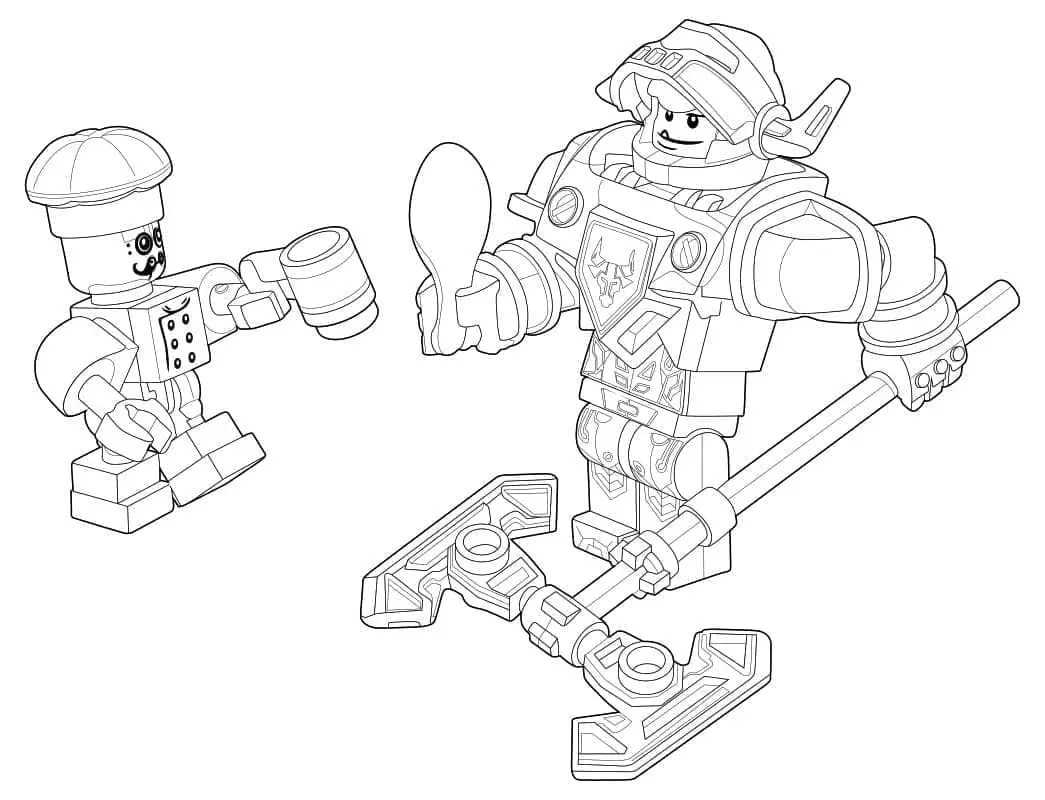 Ingyenes Lego Nexo Knights Nyomtatásra