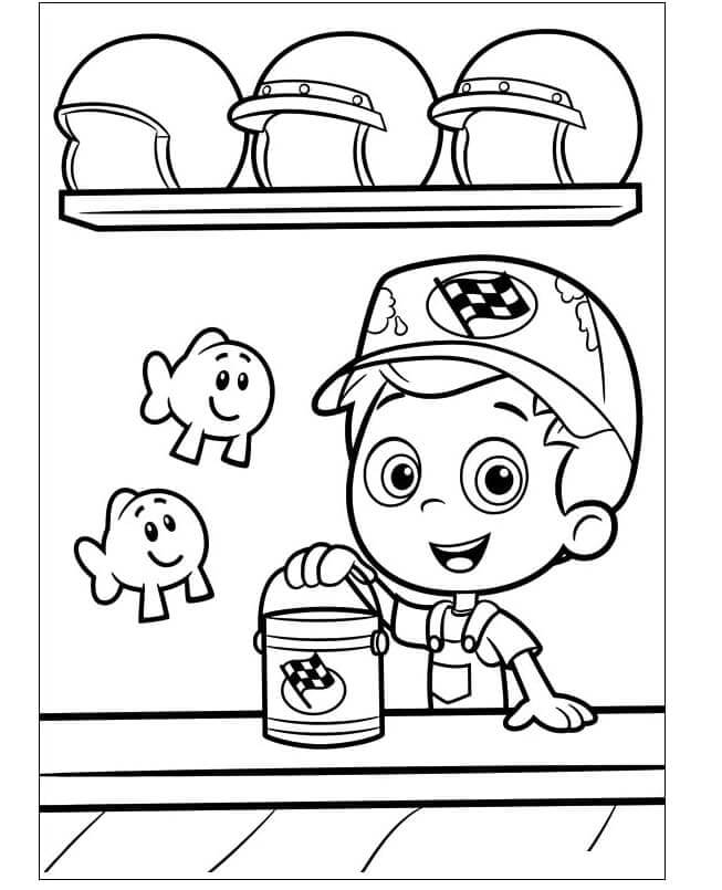 Ingyenes Nyomtatható Bubbi Guppik