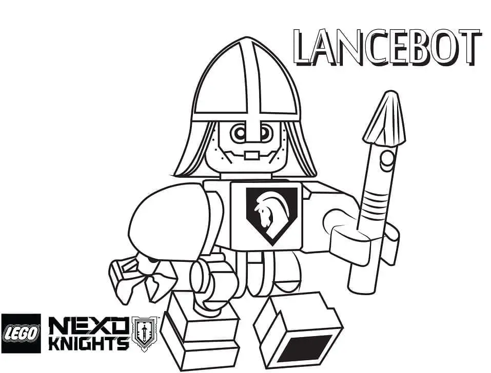 Ingyenes Nyomtatható Lego Nexo Knights