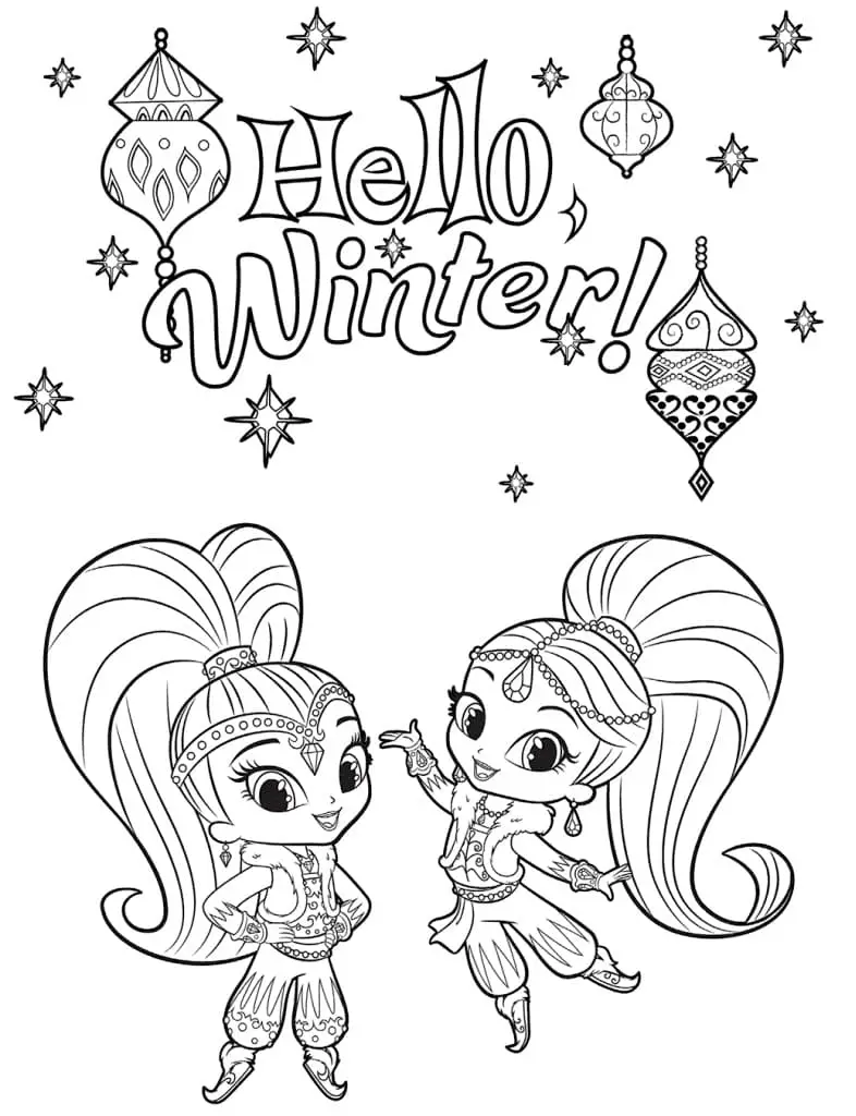 Ingyenes Shimmer és Shine grafika
