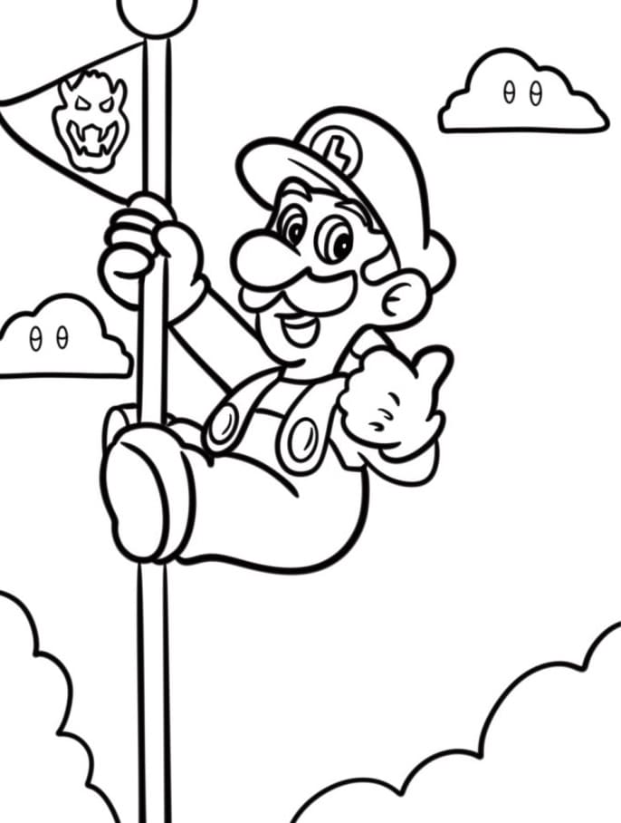 Luigi nyomtatható képe