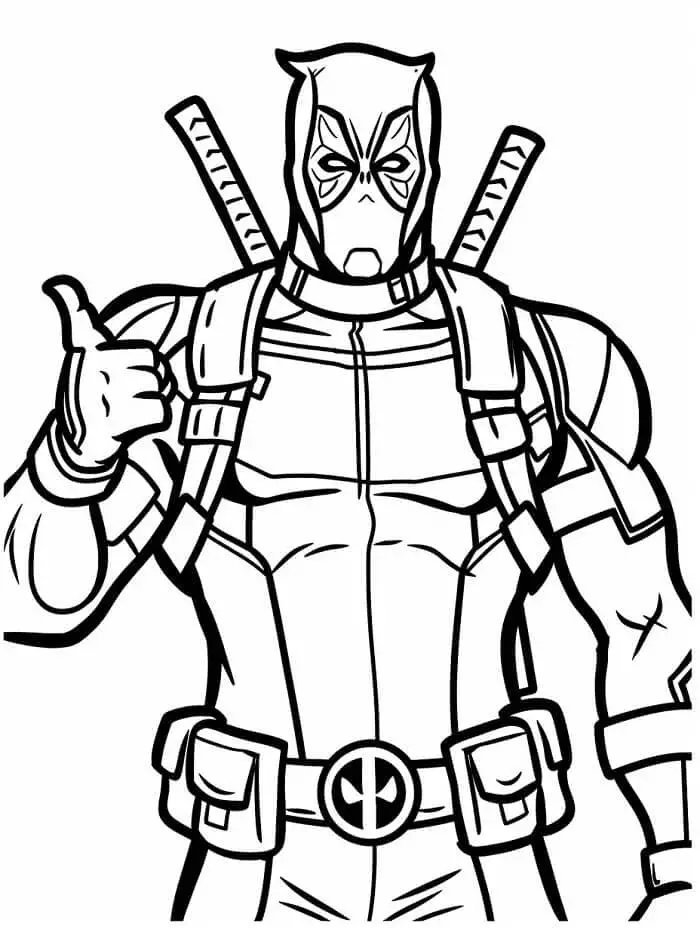 Deadpool színező