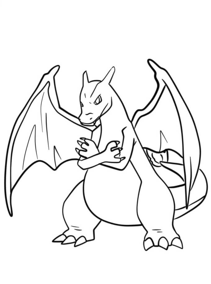 Nyomtatható Charizard gyerekeknek
