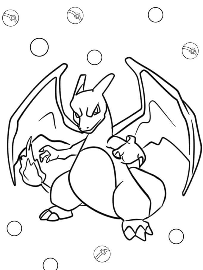 Nyomtatható Charizard ingyen