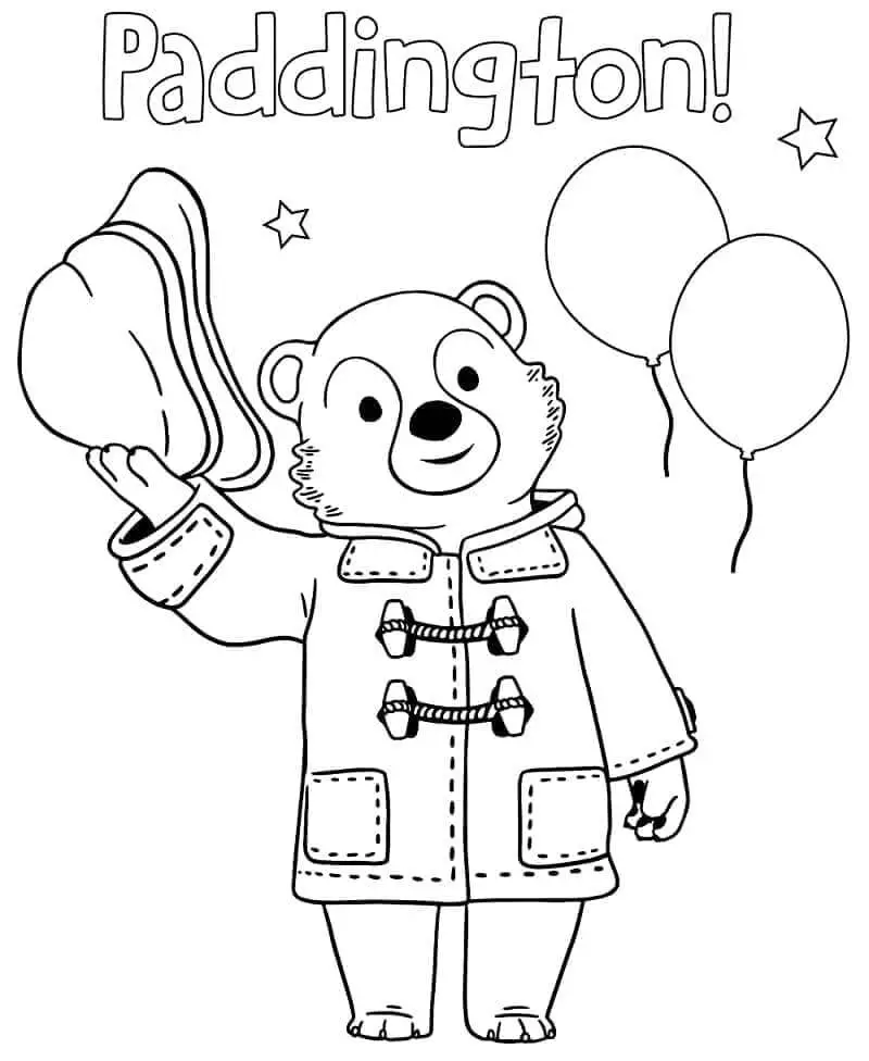 Nyomtatható Paddington gyerekeknek