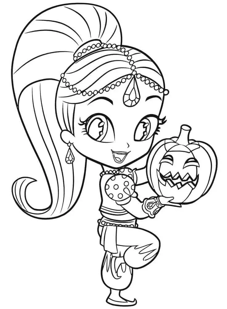 Nyomtatható Shimmer és Shine figurák