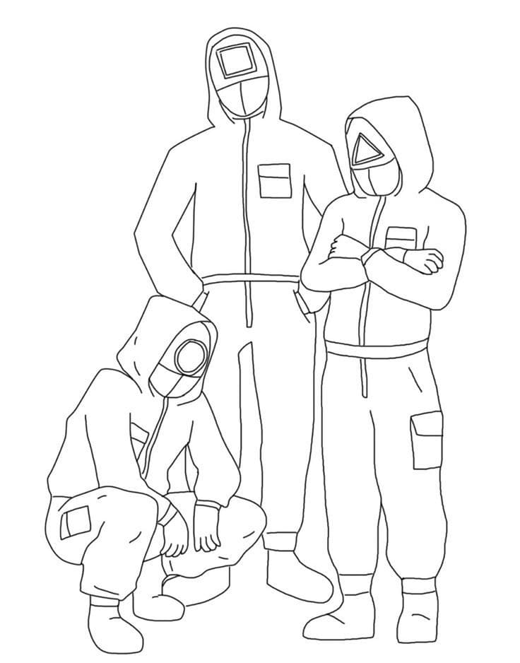 Nyomtatható Squid Game Gyerekeknek