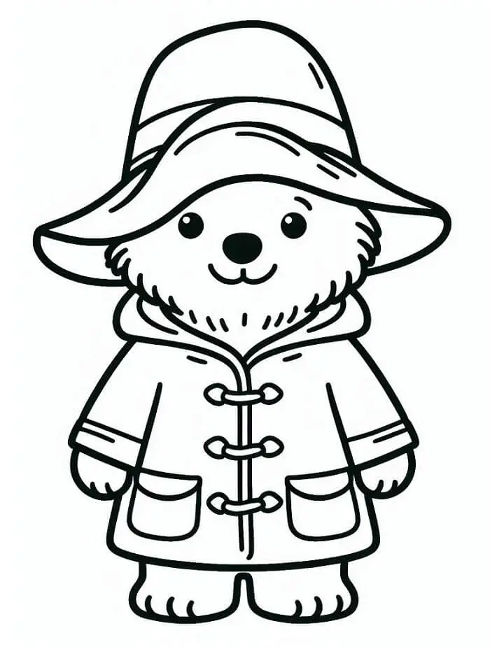 Paddington színező