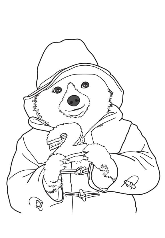 Paddington nyomtatható gyerekeknek