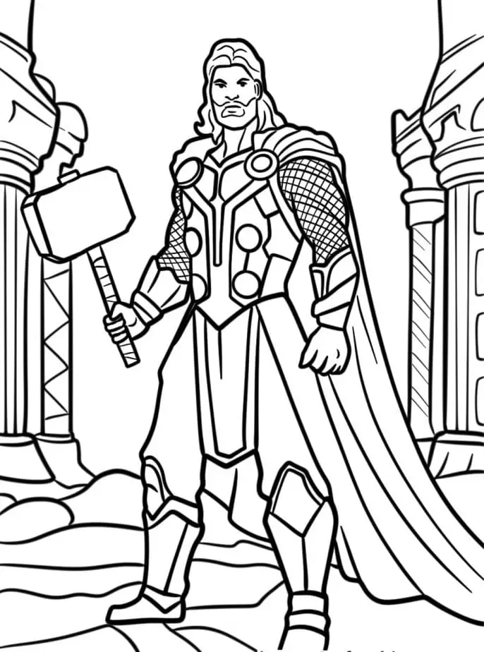 Thor kalapácsával
