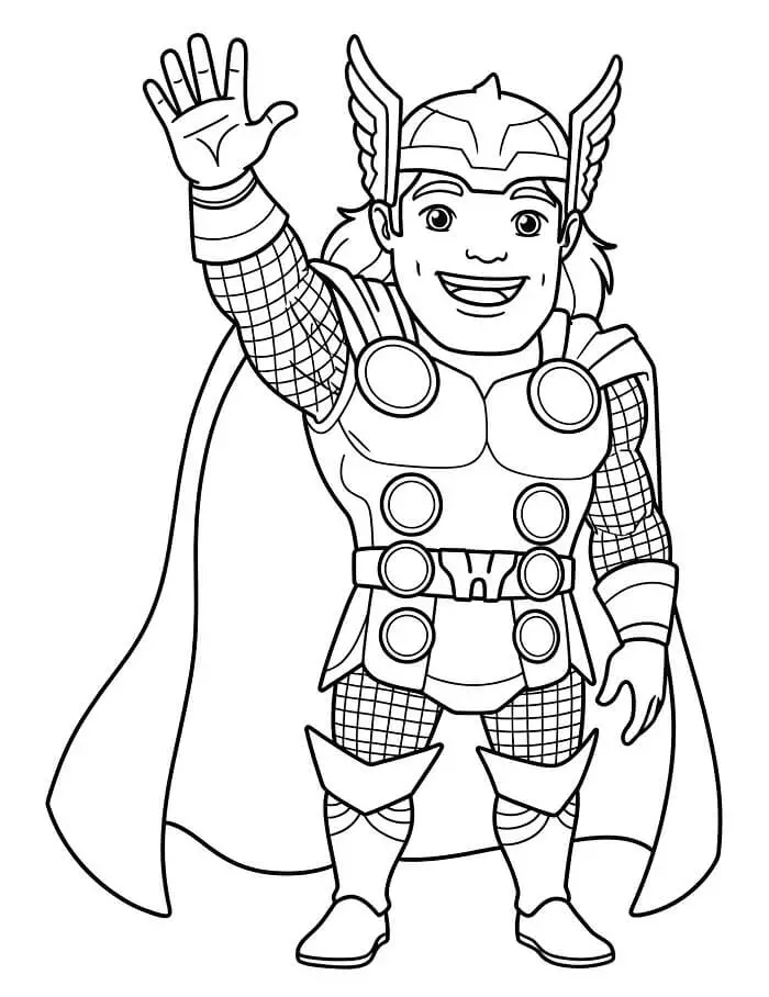Thor nyomtatható kép