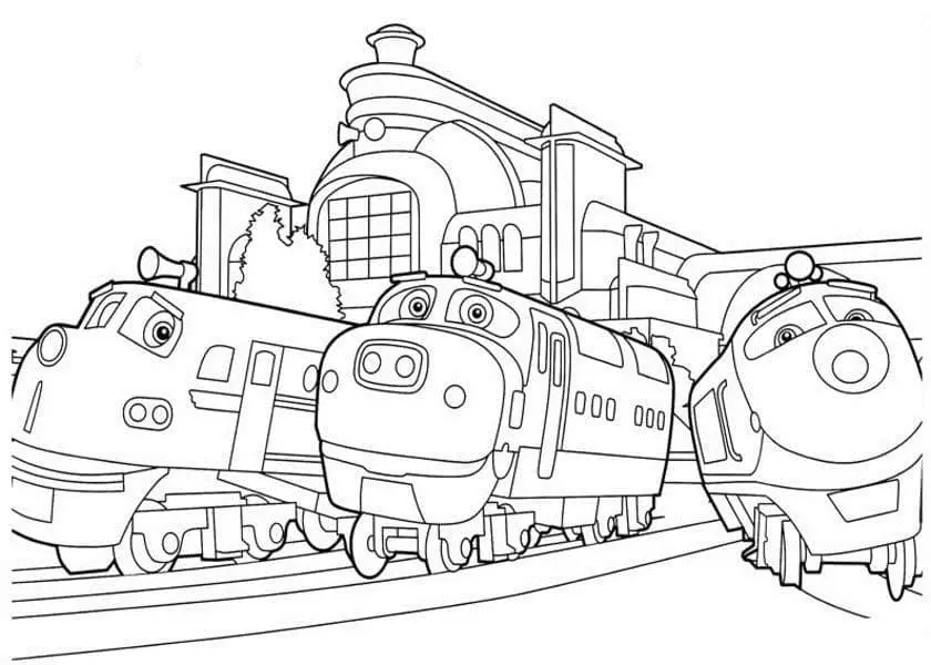 Chuggington Nyomtatásra