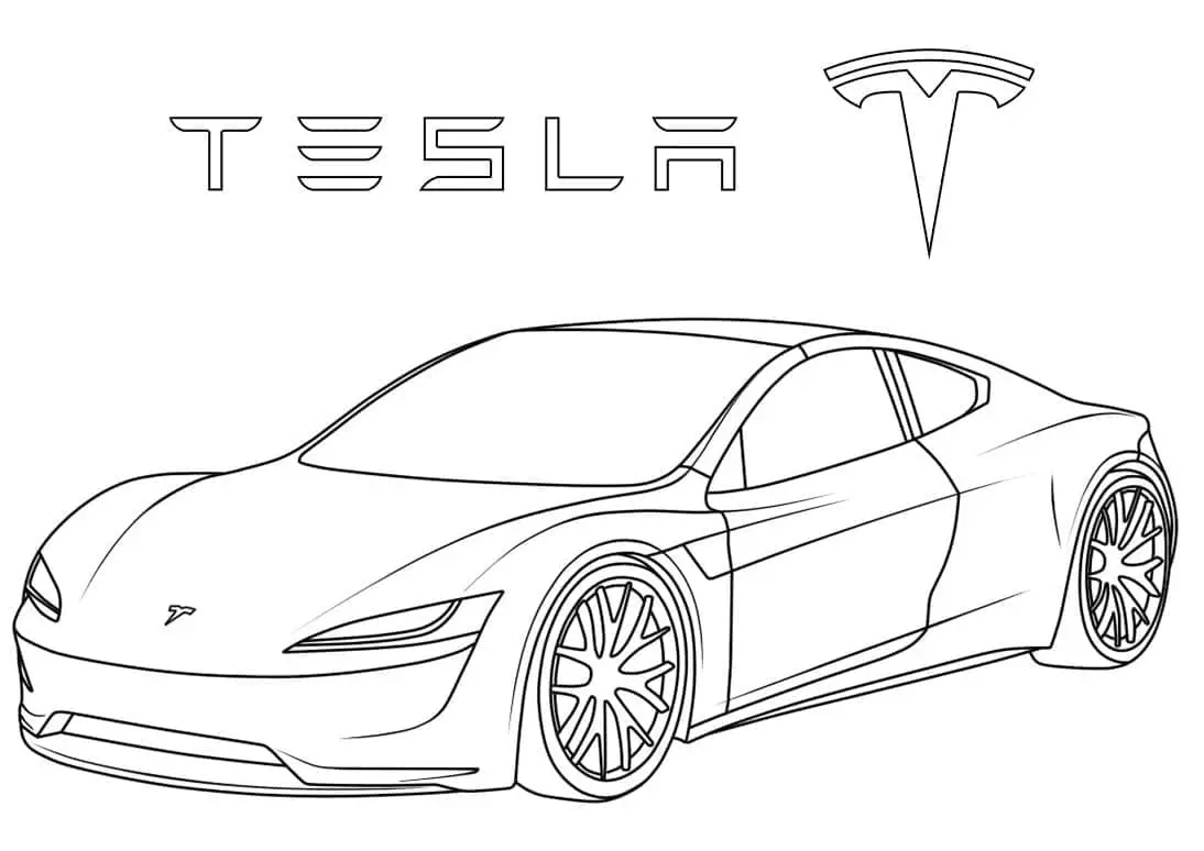 Egy Tesla Autó