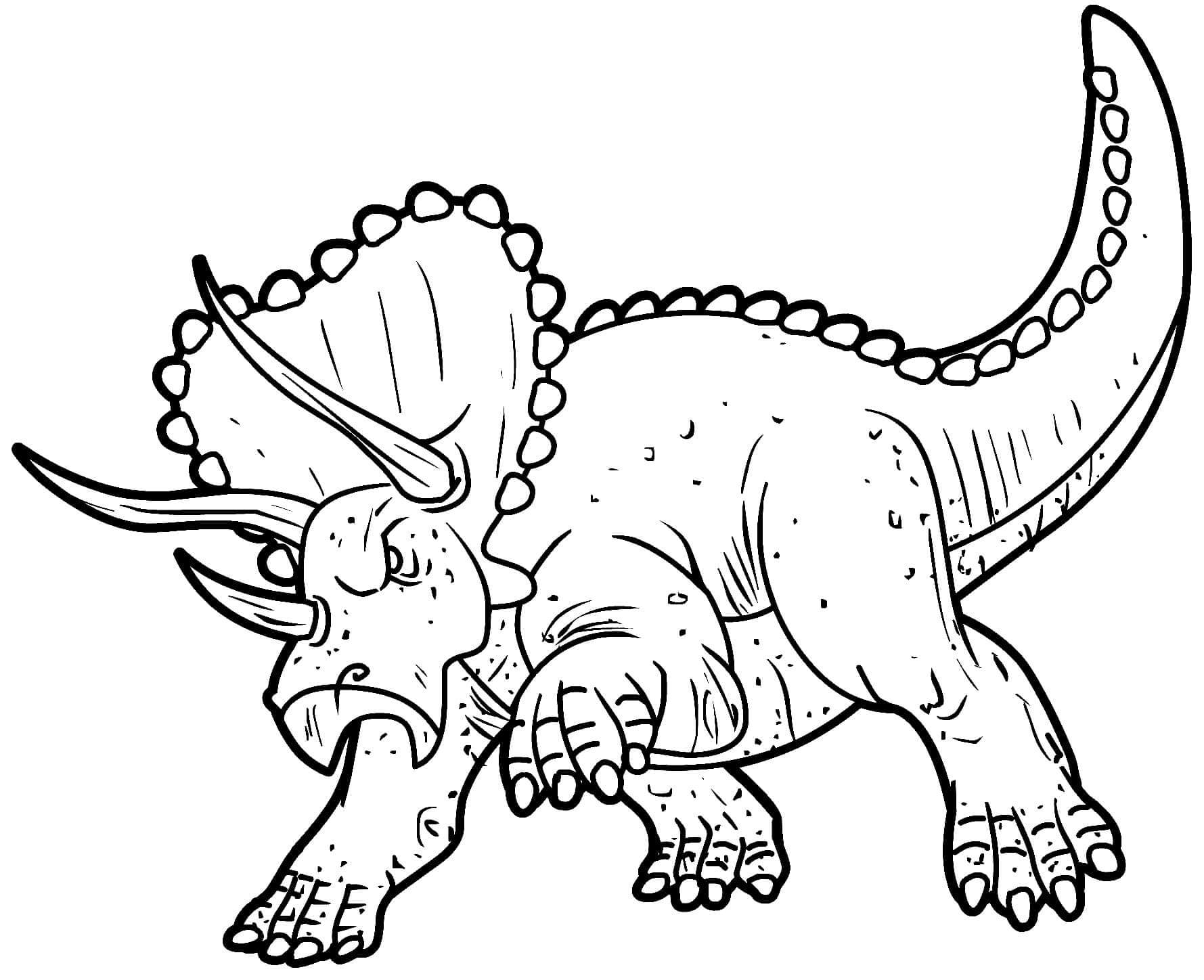 Egy Triceratopsz