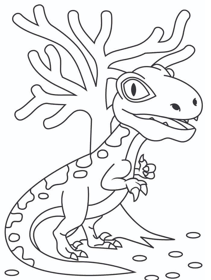 Egy Velociraptor Dinoszaurusz