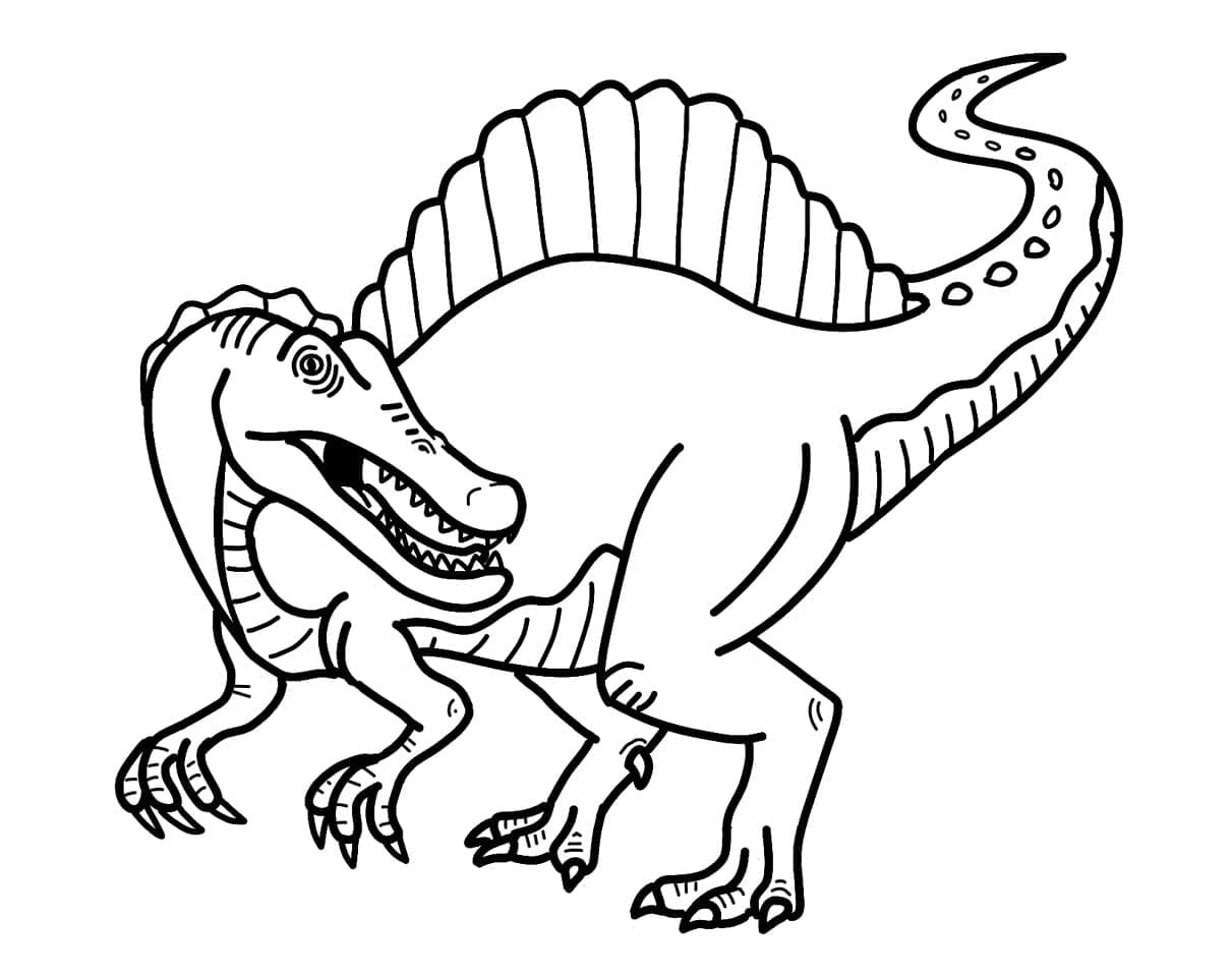 Fantasztikus Spinosaurus