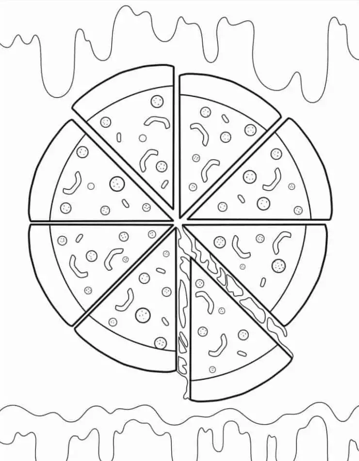 Ingyenes Nyomtatható Pizza