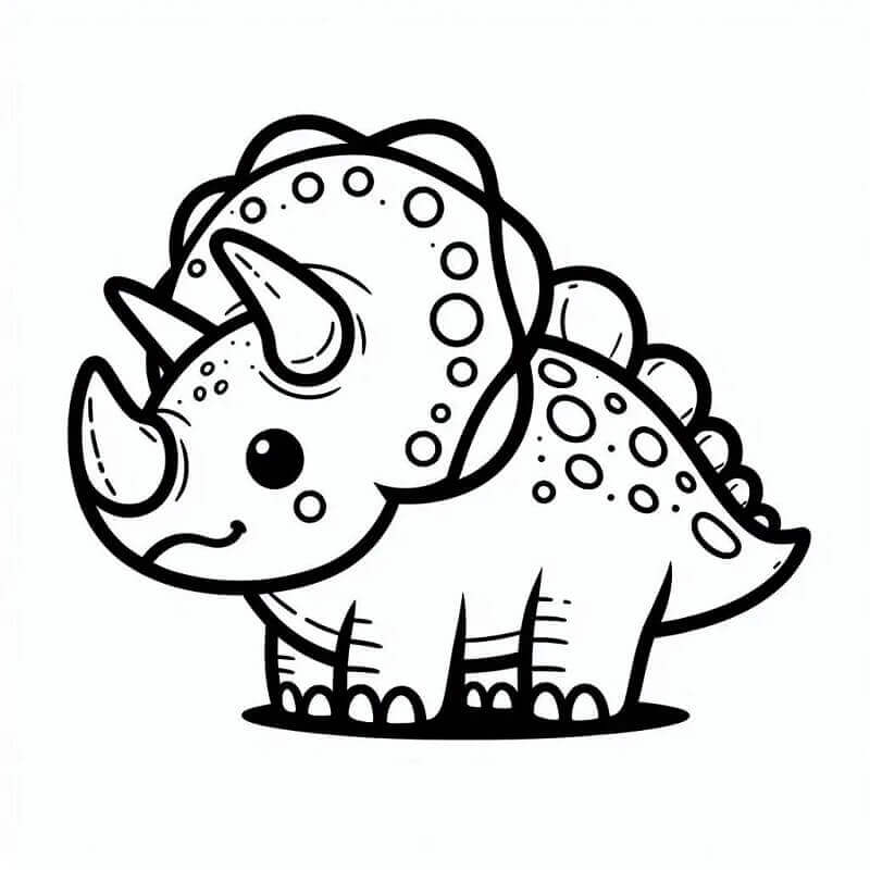 Ingyenes Triceratopsz Nyomtatásra