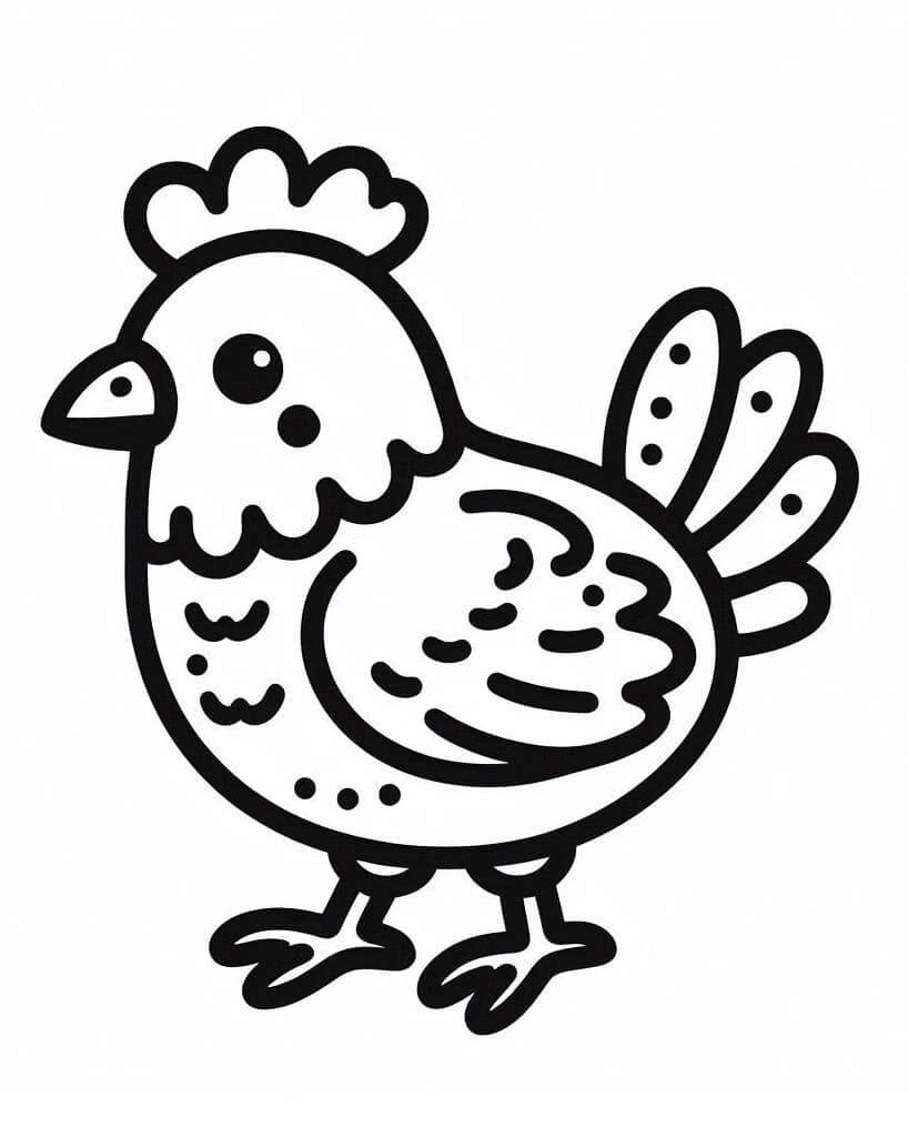 Ingyenes Tyúk Nyomtatható