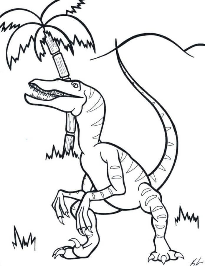 Ingyenes Velociraptor Nyomtatható