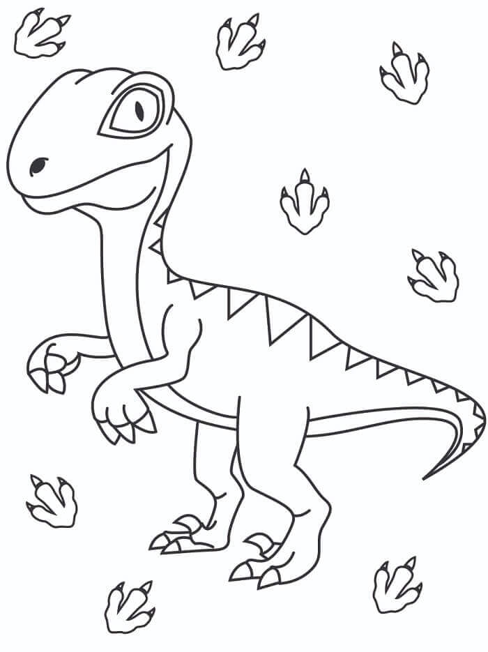 Nyomtasd Velociraptor