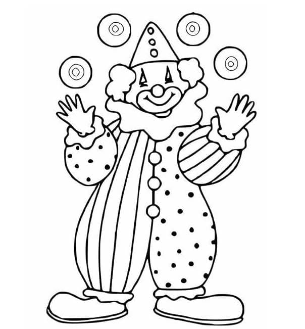 Nyomtatható Bohóc