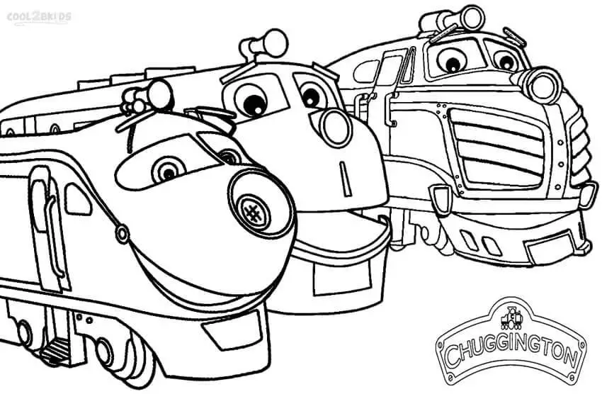 Nyomtatható Ingyenes Chuggington