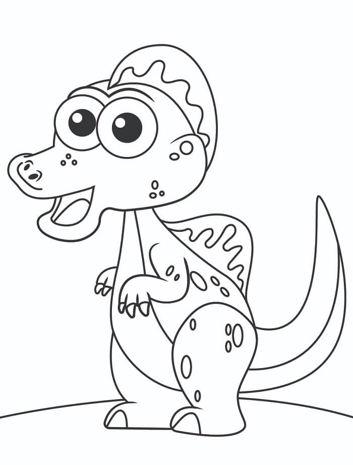 Nyomtatható Spinosaurus Kép