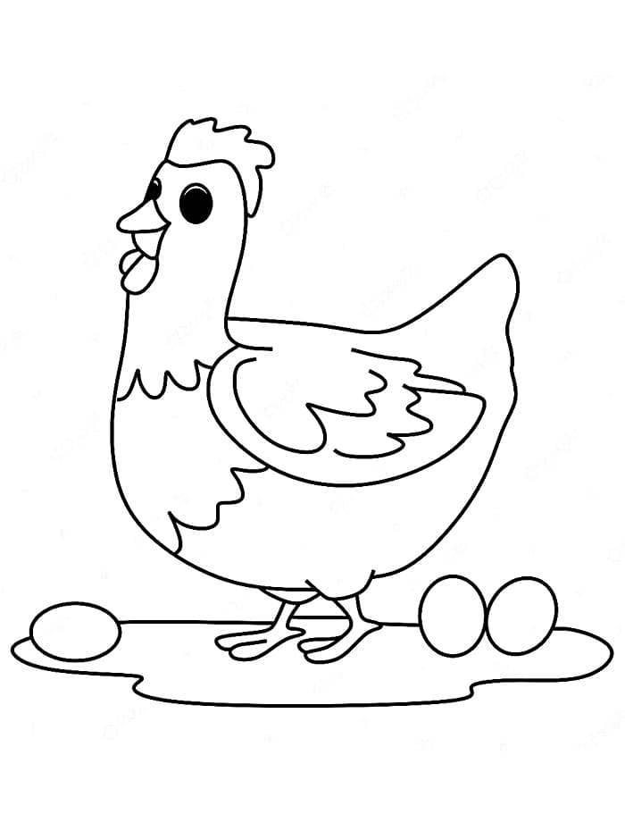 Nyomtatható Tyúk