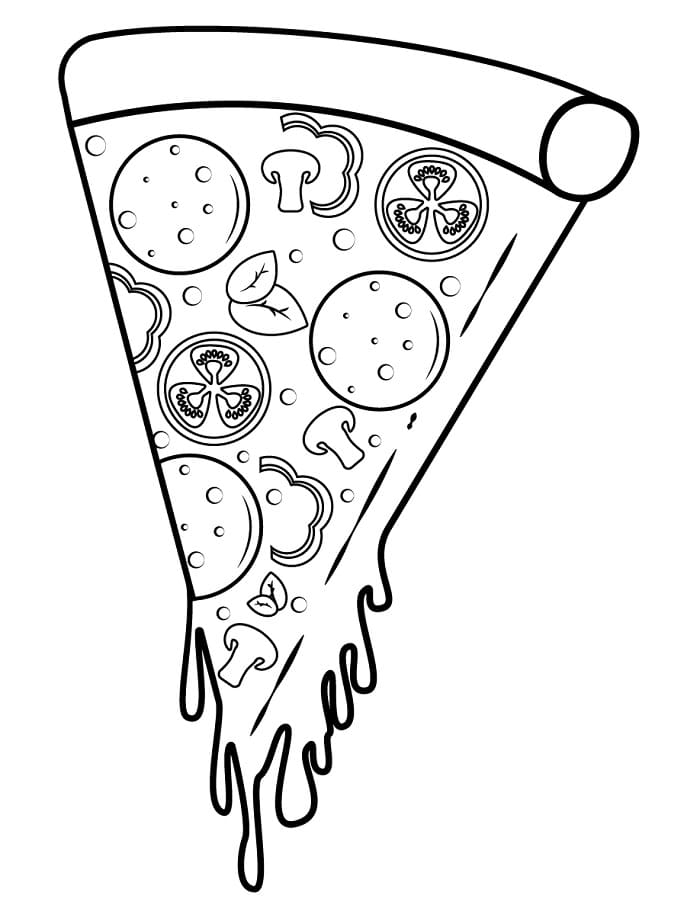 Pizza Nyomtatható Gyerekeknek