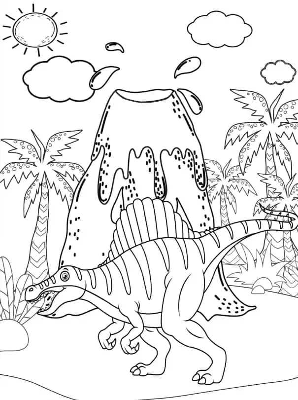 Spinosaurus Ingyenes Nyomtatható