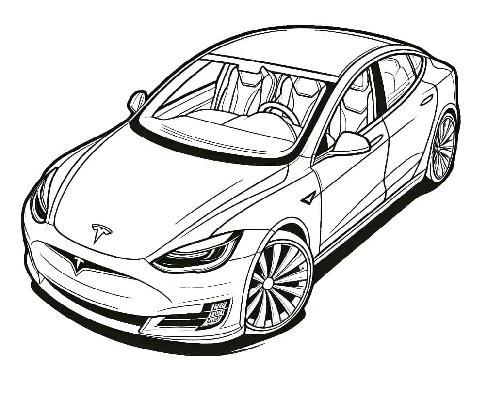 Szép Tesla Autó