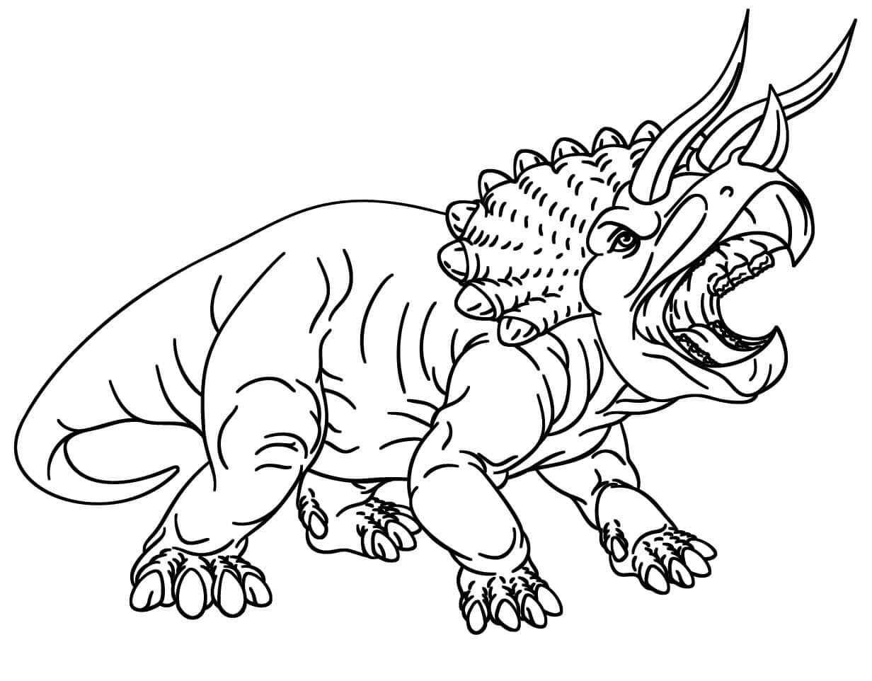 Triceratopsz Nyomtatásra