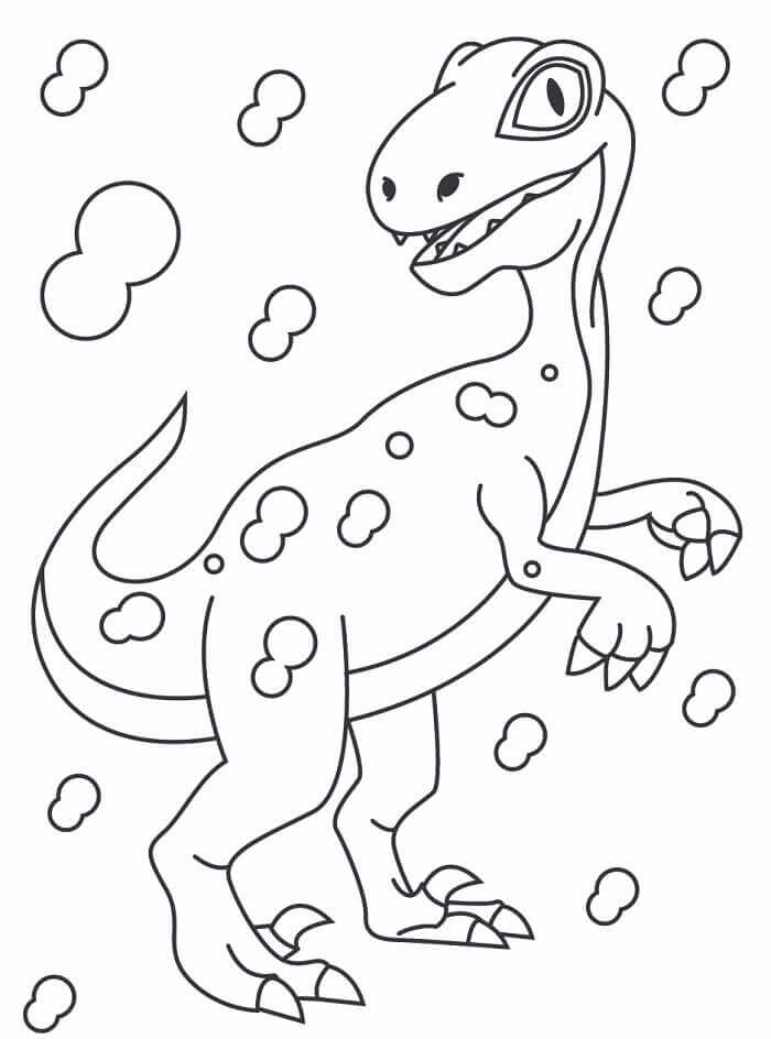 Velociraptor Nyomtatható